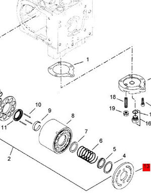 BOMAG distribution plate part number 05817272