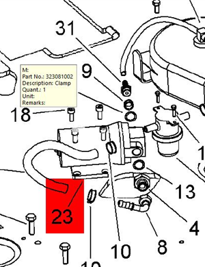 BOMAG cleaning diesel pump part number 328500068  