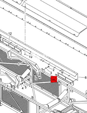   BOMAG stopper plate pressure plate part number D242603102  