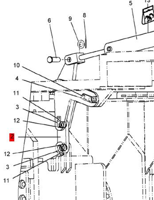  BOMAG coupling part number D2324122  
