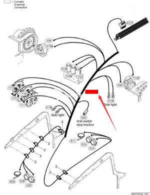 BOMAG harness part number 83785251  