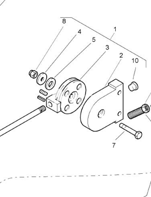 BOMAG threaded part part number 05993005