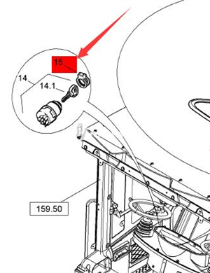 BOMAG Nut Part Number 05766885  