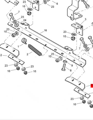 BOMAG Flashing position light Part No.: 05751093