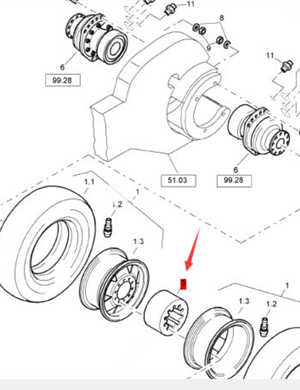  BOMAG Coupling Part Number 88025001  