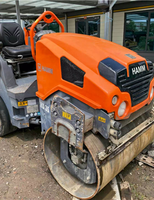 HAMM 35 steel rubber roller  unit in 2019, 1600 hours
