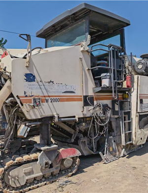 Rental of one XCMG 200K4 milling machine in 2019