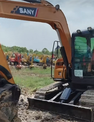 Selling Sany 75 bar 10 second-hand excavator