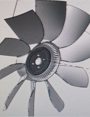 XCMG RP952 Fan Assembly Part Number RP95201