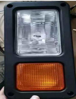 XCMG XP303 road roller front headlight assembly part number XP30301 