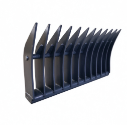 Reinforced 1-50 ton rock excavation without ear plate tree root rake