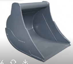 High tensile strength 1-50 ton ear less excavator mud cleaning bucket