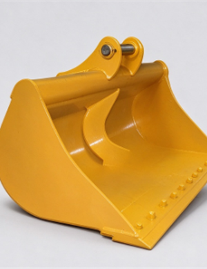 Jinggong can customize 45 degree excavator small inclined bucket