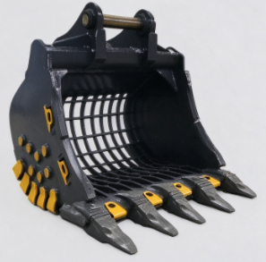 Wear resistant heavy-duty skeleton rock bucket, suitable for 10t 15t 20t 25t 30t 35t 40t excavators