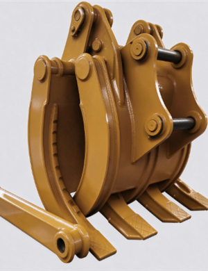 High load heavy-duty excavator grab bucket, dedicated for grabbing and transporting logs